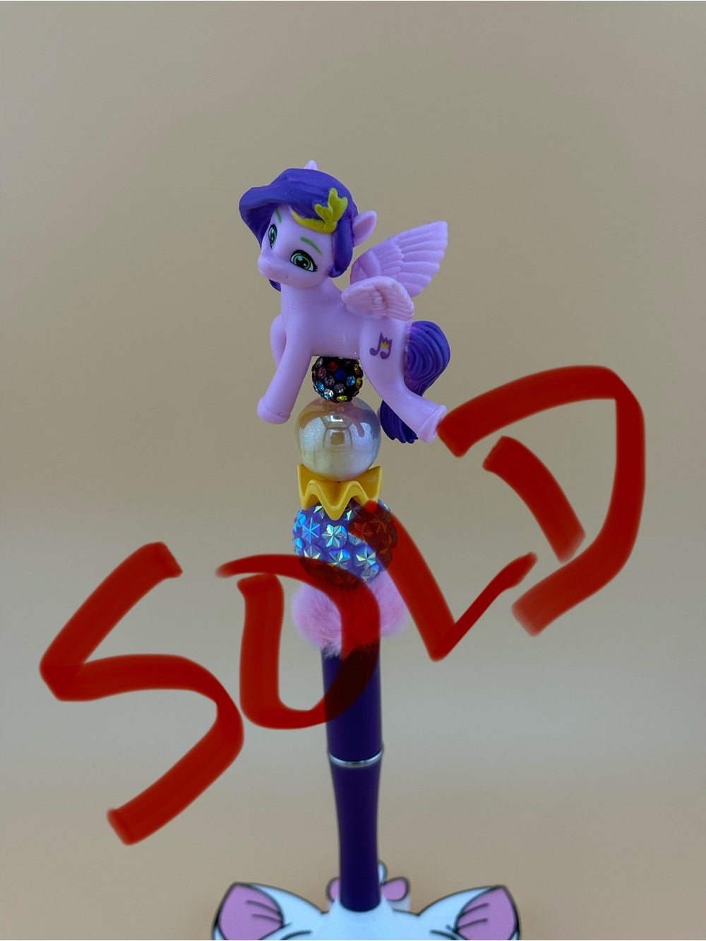 Cute Purple Winged Pony Pen - My Little Pony
